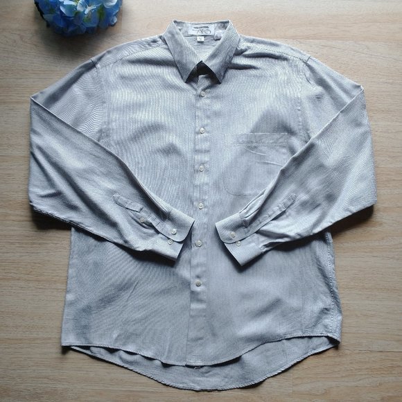 Valentino Other - VALENTINO UOMO Cotton Shirt Long Sleeve Button